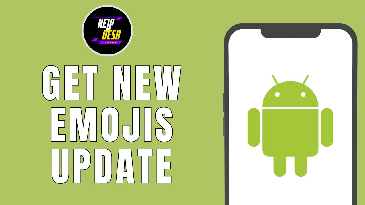 HOW TO GET NEW EMOJIS UPDATE ON ANDROID