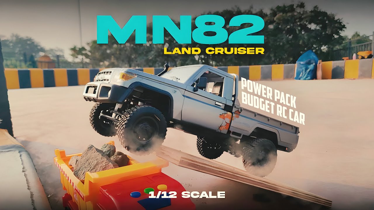 Powerhouse in budget MN82 toyota land cruiser rc crawler | Big daddy toys