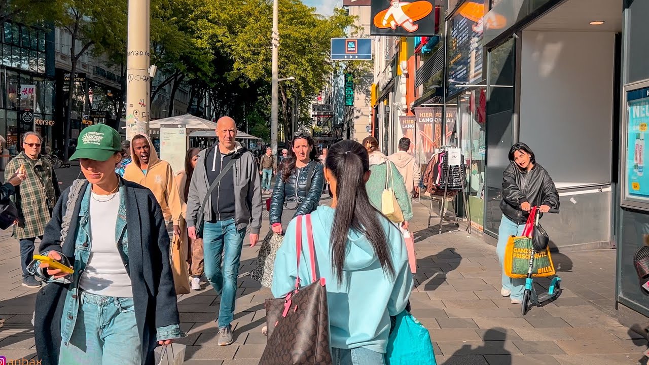 Explore Vienna | 4K Walking Tour Through Mariahilfer Straße