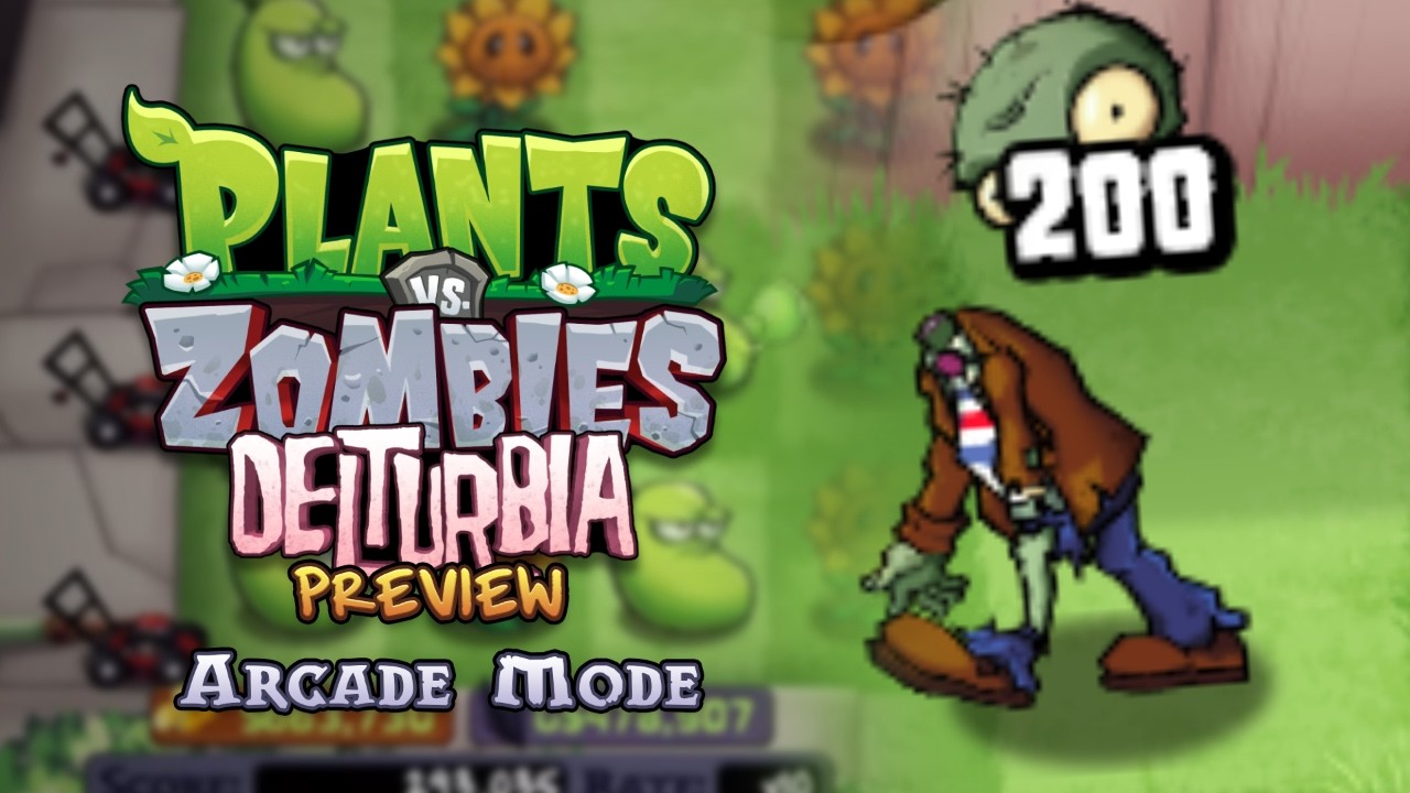 Plants vs. Zombies Delturbia: Preview - Arcade Mode