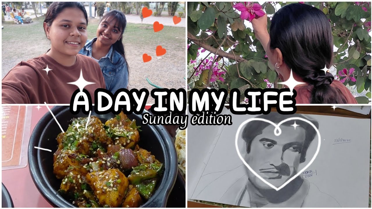 A Realistic Sunday ✨ | Day In My Life Vlog | Daily Routine + Outing With Friend | #vlogging 