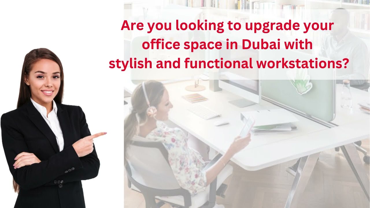 Office Workstation Desk - Transform Your Office with Highmoon's Top 4 Cluster Workstations in Dubai