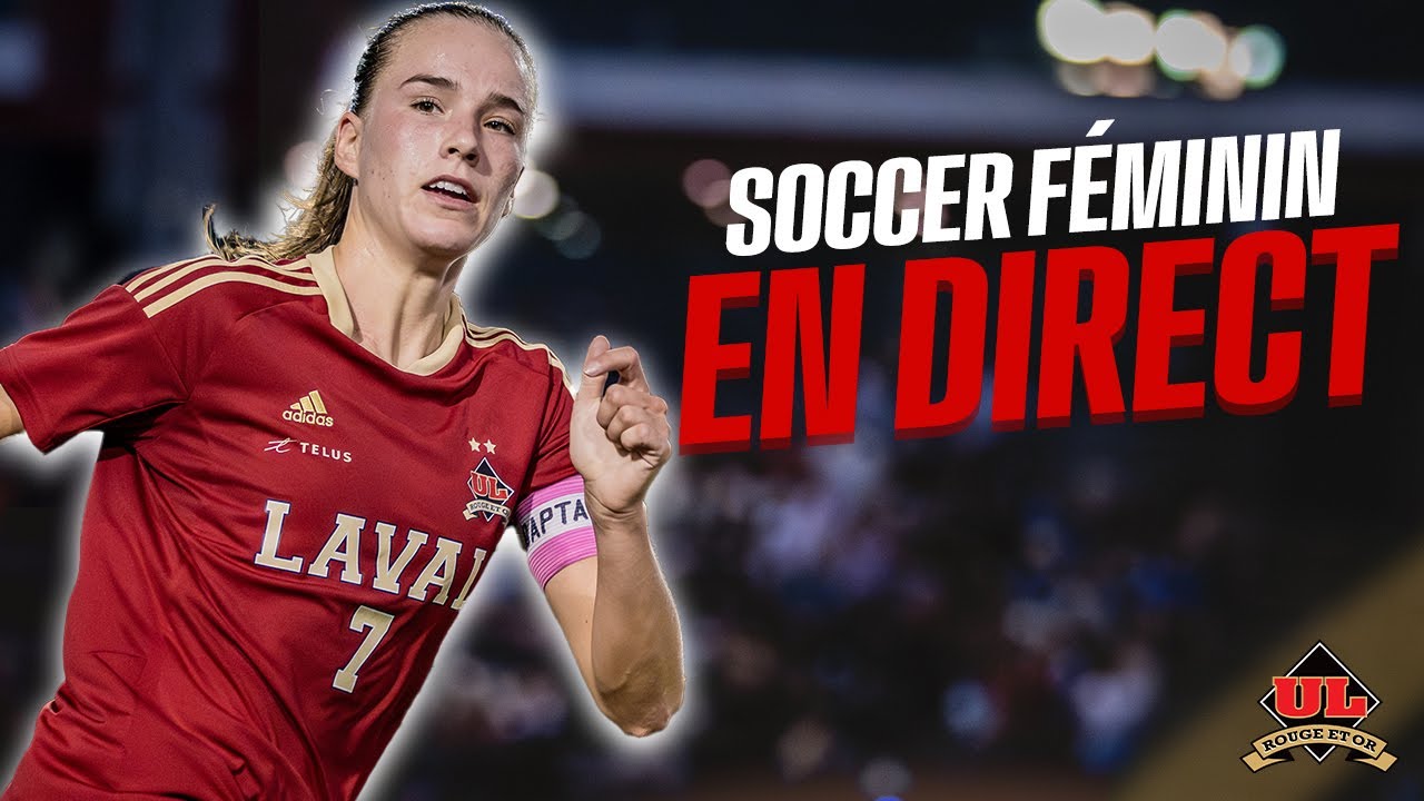 EN DIRECT | SOCCER F | Sherbrooke c. Rouge et Or