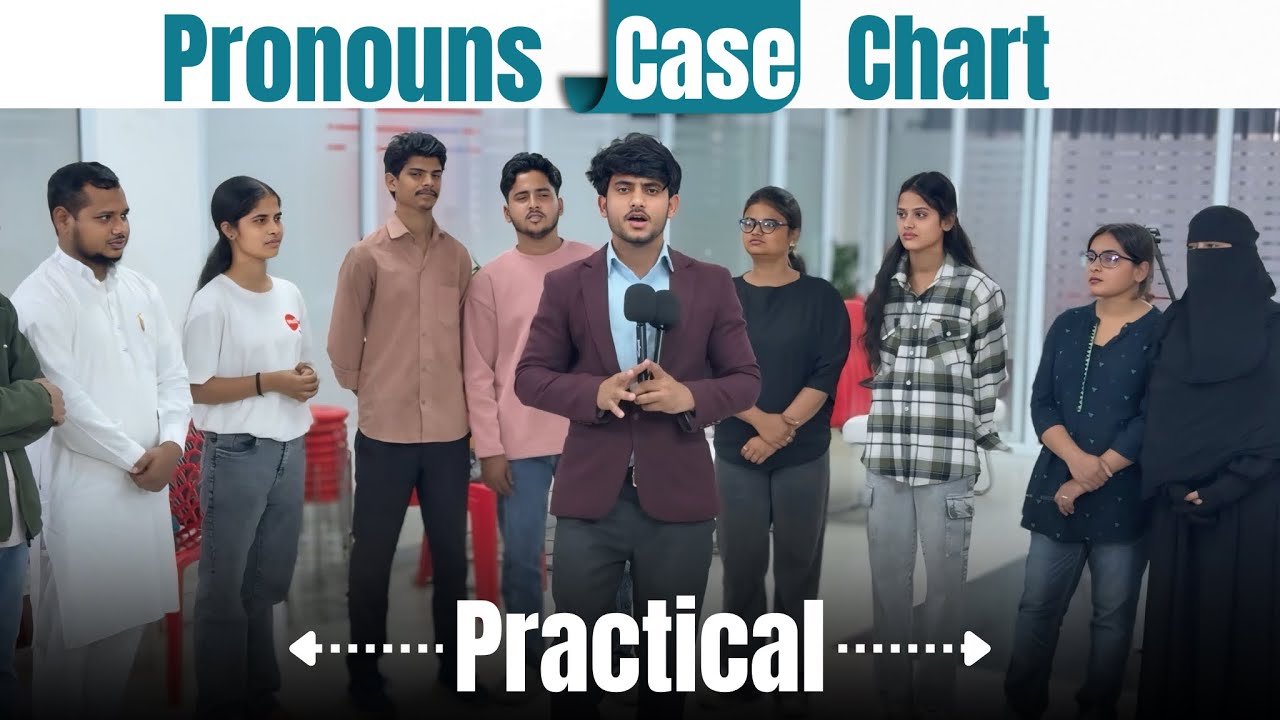 Pronoun Table | Case English Grammar | Practical | English speaking | MaazEnglish 