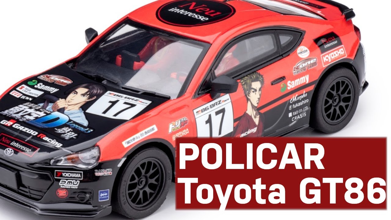 Slot.It Technik zum g&uuml;nstigen Preis? Policar Toyota GT86 CT01a