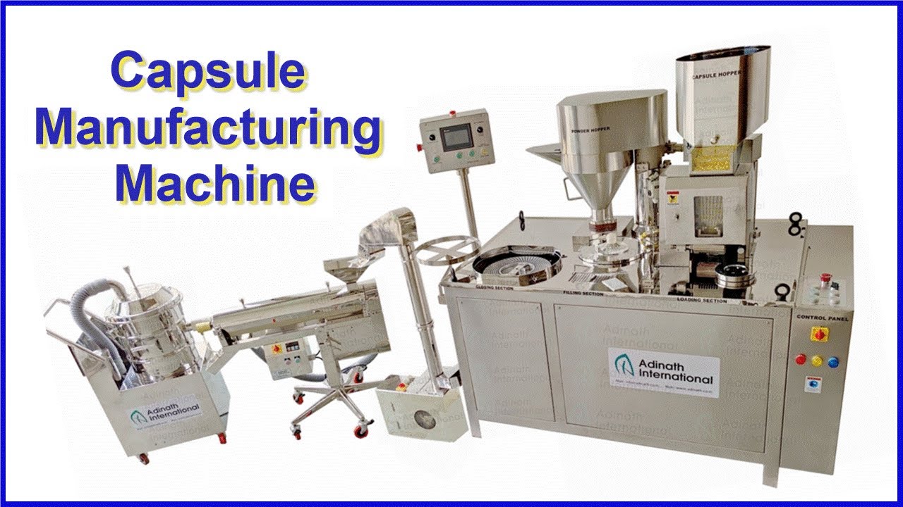 Capsule Making Machine in India, Capsule Manufacturing Machine