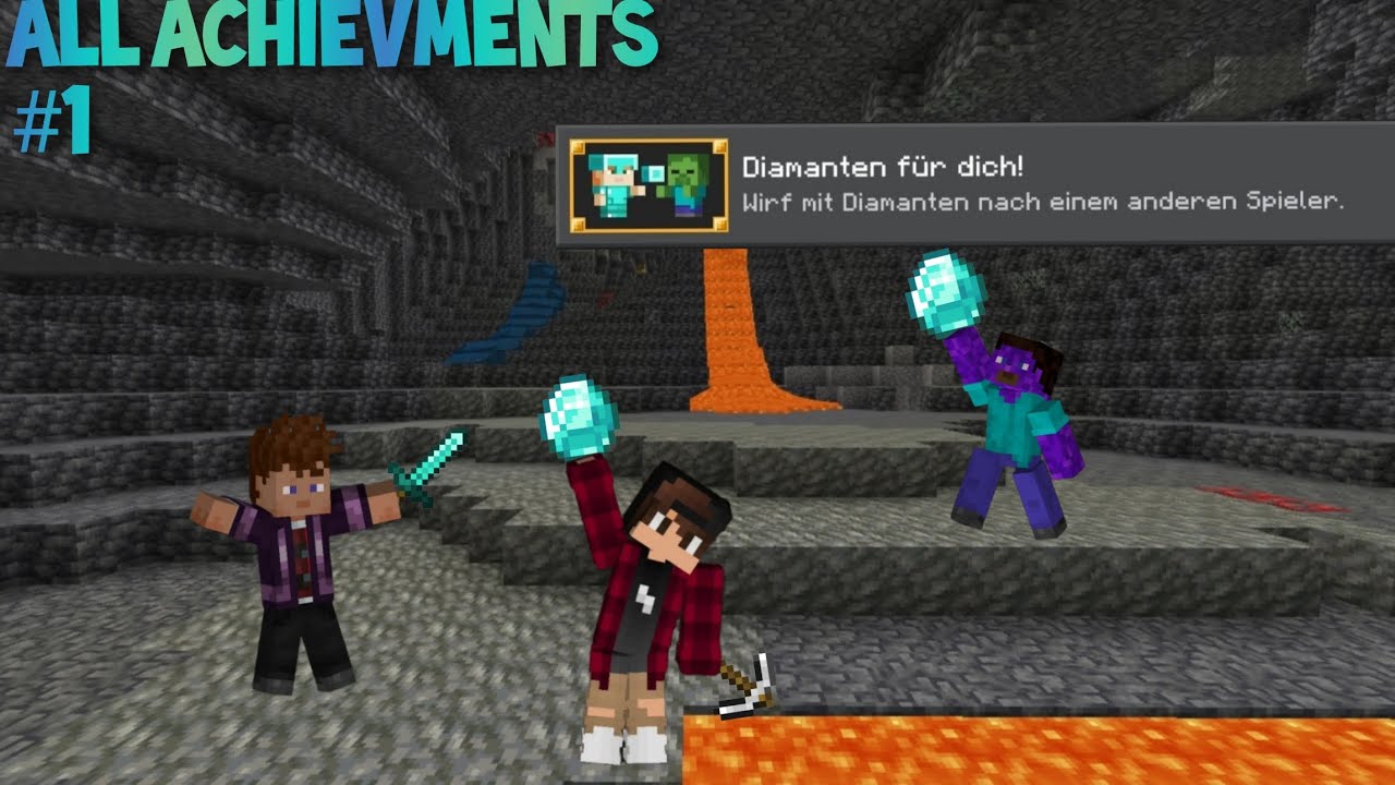 DAS ERSTE GROẞPROJEKT! | ALLE BEDROCK ACHIEVMENTS SAMMELN