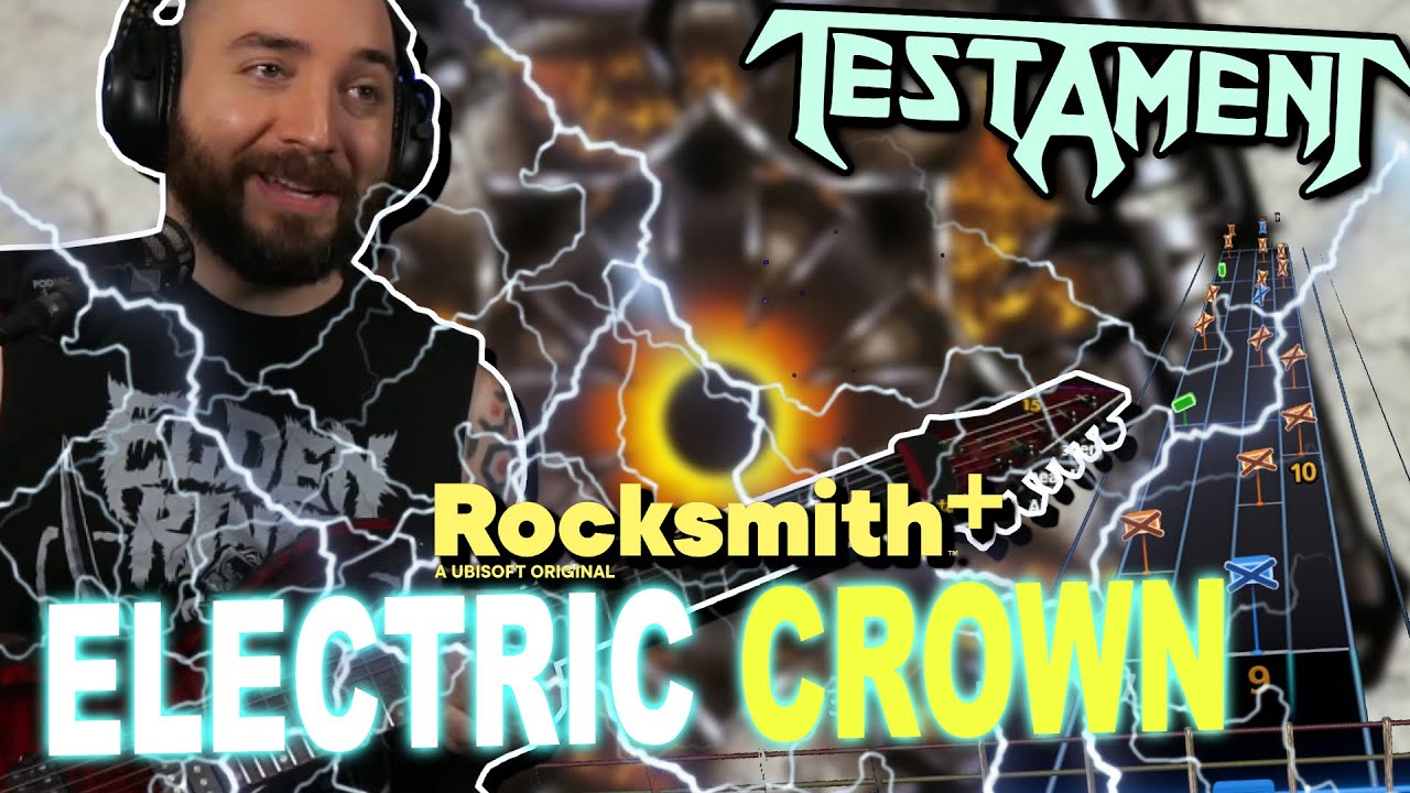 This GUITARSOLO is WILD! Testament - Electric Crown | Rocksmith PLUS Guitar Cover