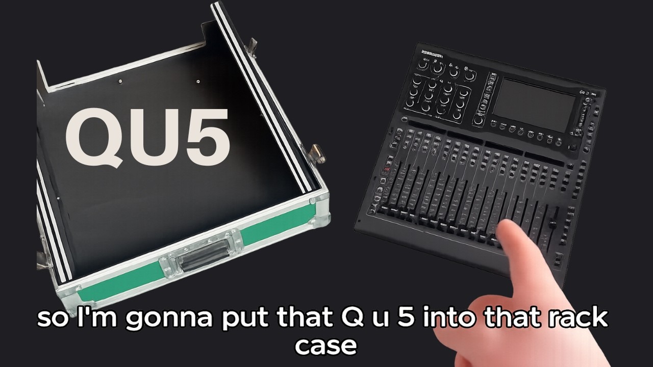 Installing QU5 Rack Ears - Allen and Heath Rack Mount Kit