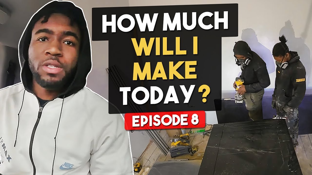 DAY IN THE LIFE OF A SELF EMPLOYED CARPENTER -Episode 8- (Doors and frames)