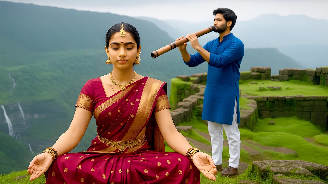 Echoes of the Heart – Indian Flute for Deep Sleep & Meditation 🕊️