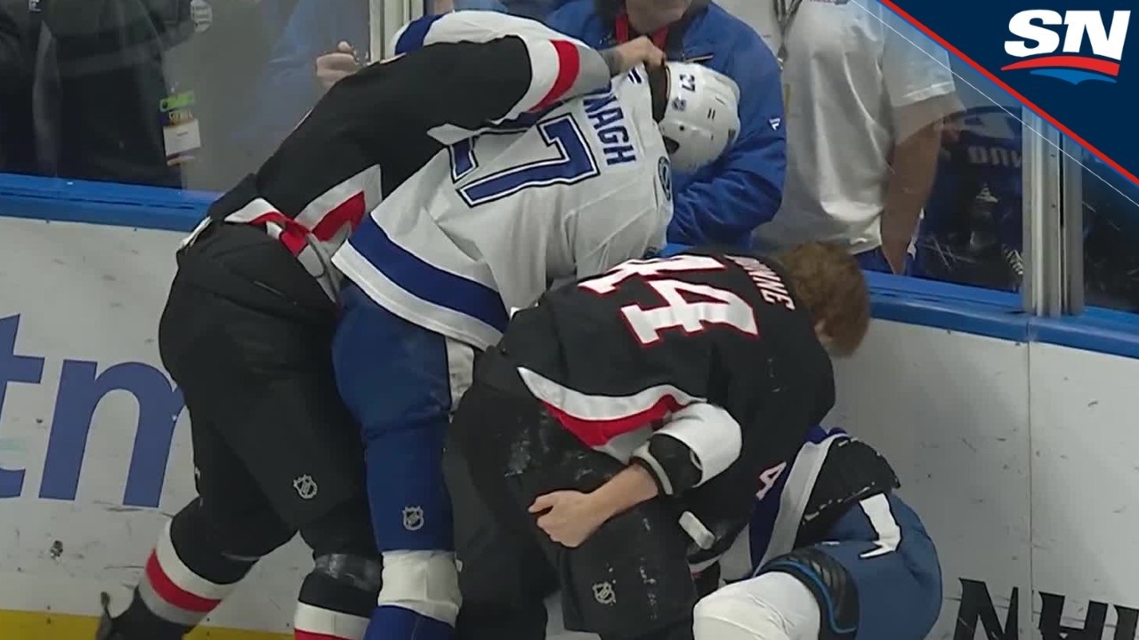 Sabres-Lightning Bad Blood Continues With First-Period Brawl