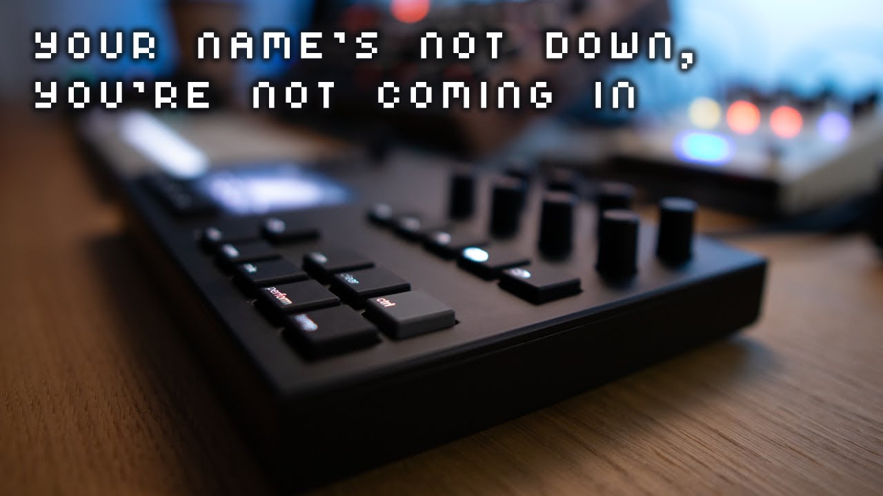 Torso S4, Digitakt 2 and Peak - Your name's not Down - HwJ