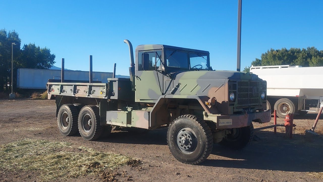 WILL IT START? 5 ton military truck and Chevy Duramax!