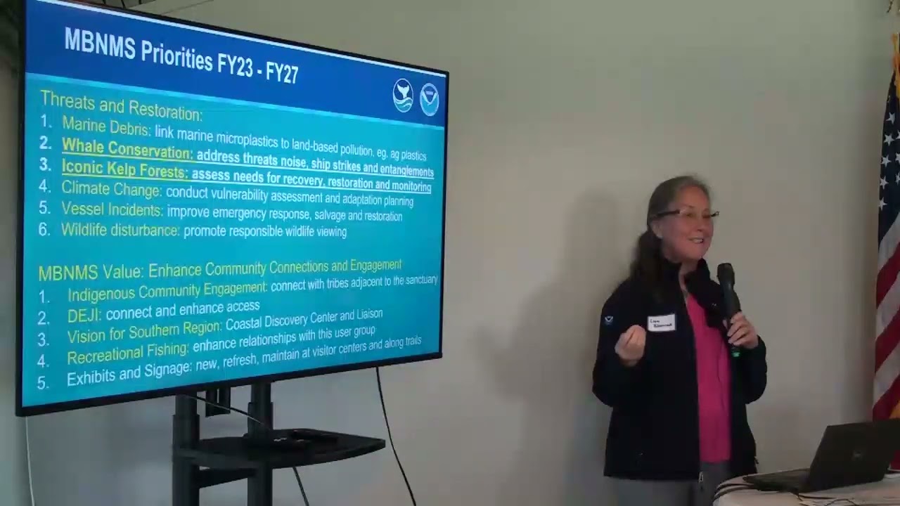 Monterey Bay National Marine Sanctuary Update