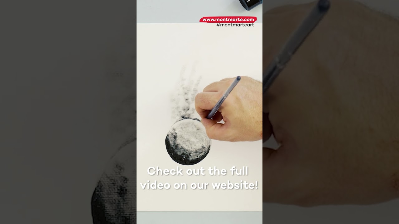 Learn how to scumble! Full video is live on our channel #acrylicpaint #paintingtips #montmarte