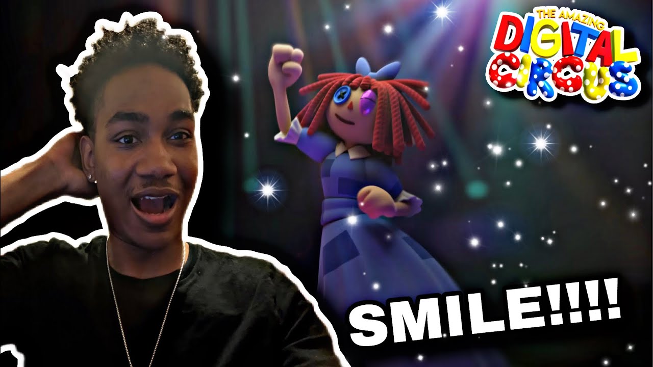SMILE (Песня Рагаты) (при участии Аманды Хаффорд) УДИВИТЕЛЬНЫЙ ЦИФРОВОЙ ЦИРК | РЕАКЦИЯ!!