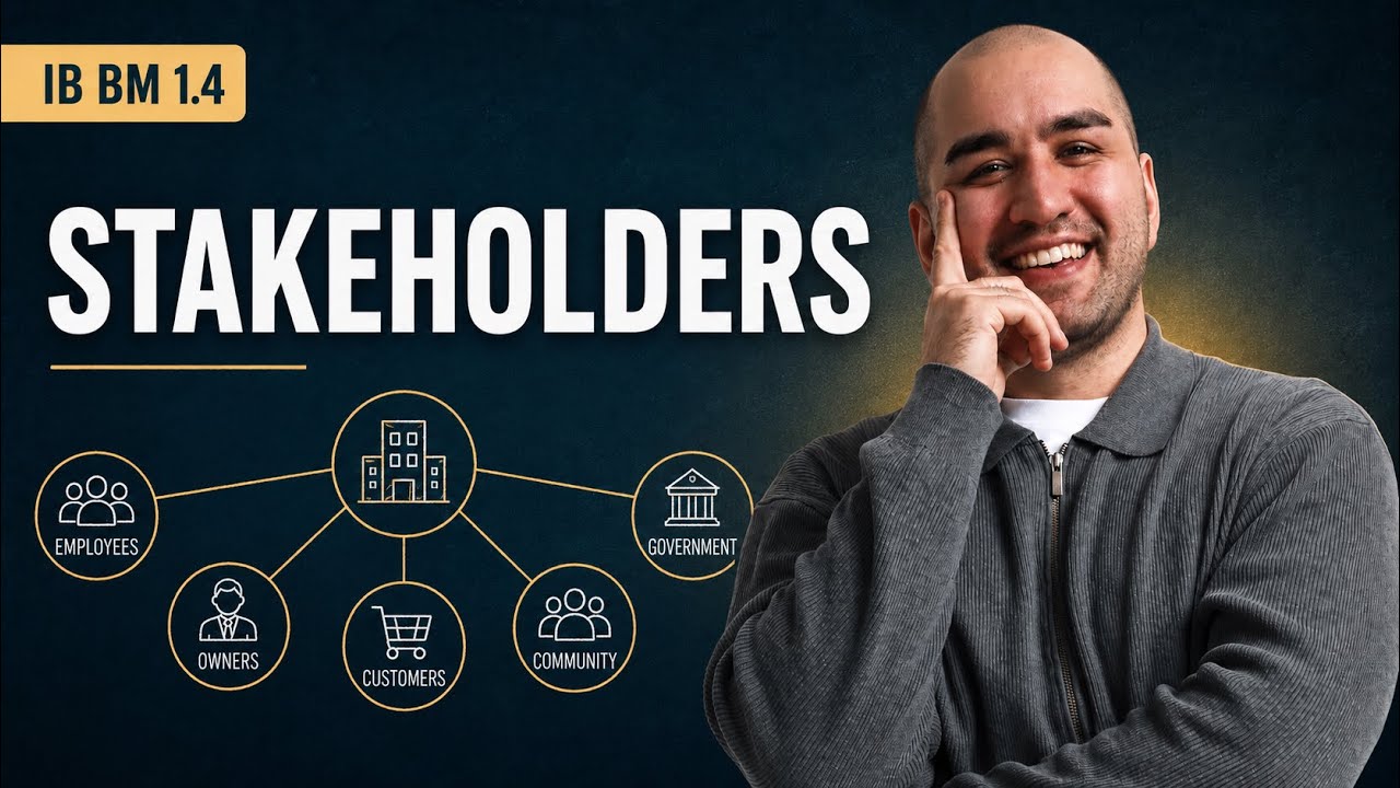1.4 Stakeholders /// IB BUSINESS MANAGEMENT
