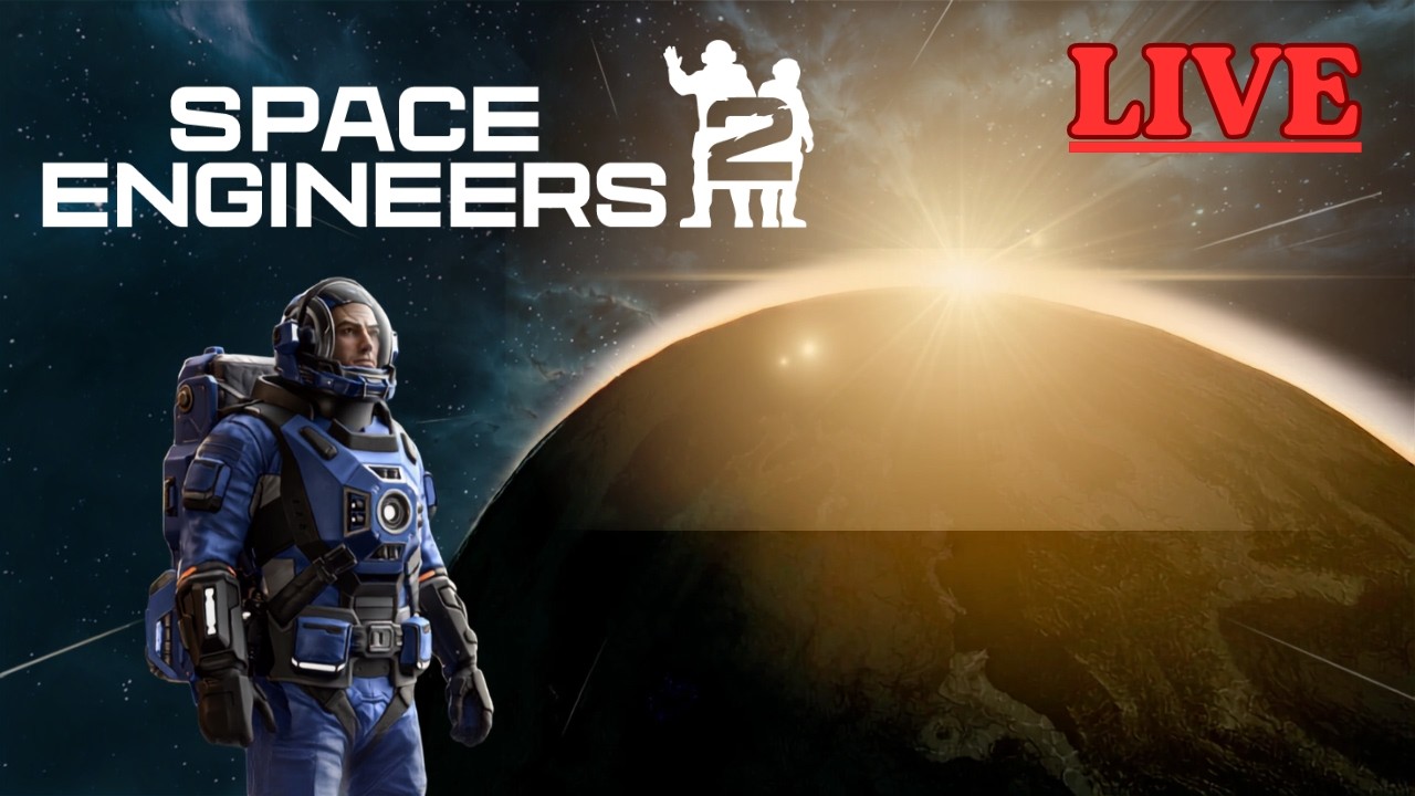 Two Brothers, One CRASH, and a NEW Start in Almagest - Space Engineers 2 - LIVE