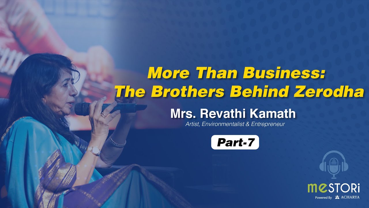 Revathi Kamath on Raising Nithin & Nikhil | Family, Finance & The Success Behind Zerodha #interview