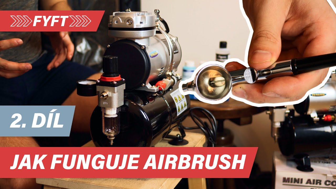 Jak se starat o airbrush - jak funguje + jak vyčistit trysku ft. @wingsmoothpainting8545 ⎮ FYFT.cz