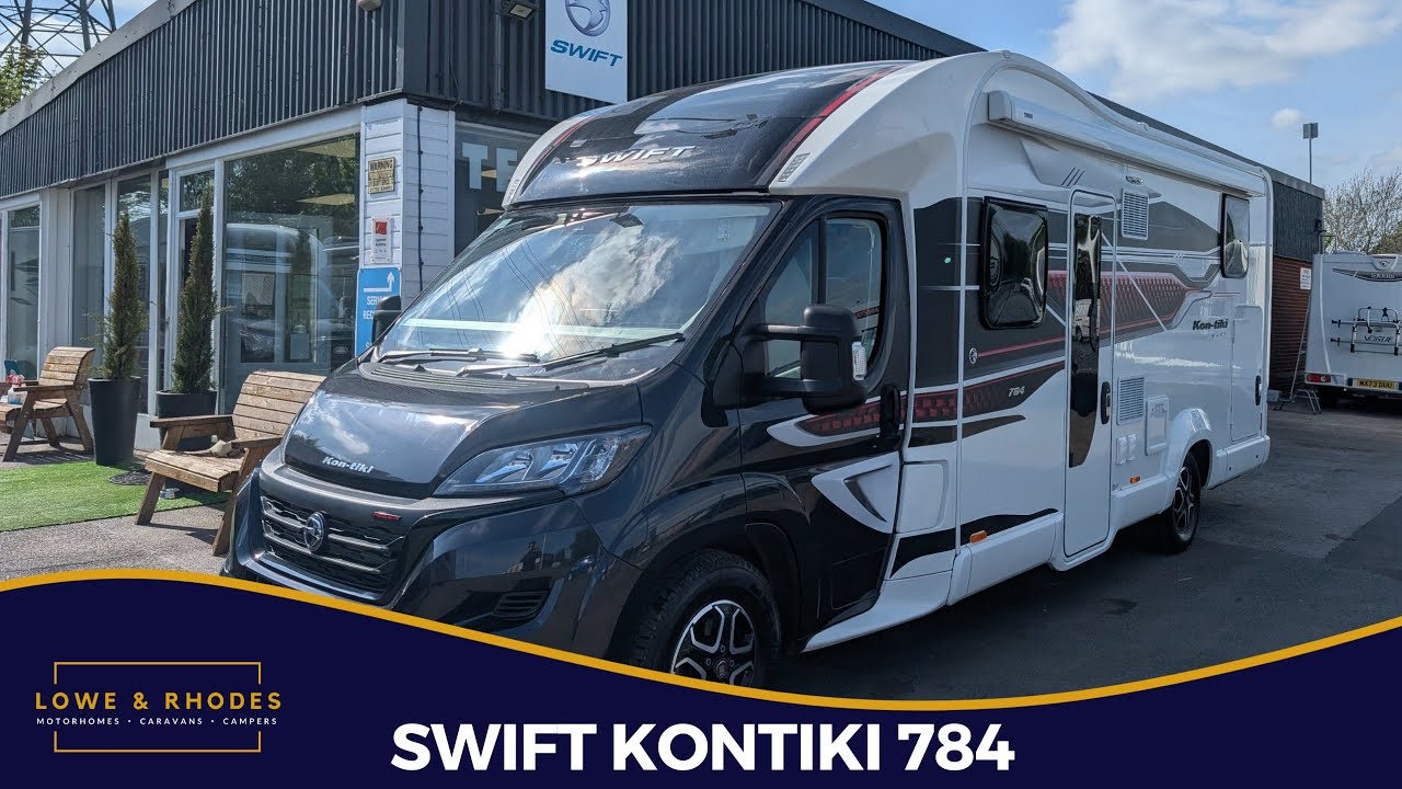 Роскошный автодом за 87 990 фунтов стерлингов: Swift Kontiki 784 — модель 2024 года — 4 спальных ...