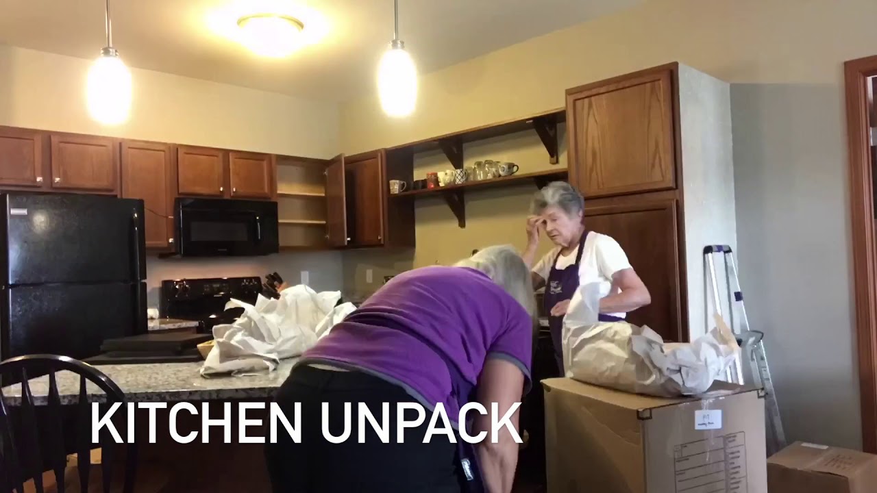 Kitchen Pack & Unpack Timelapse