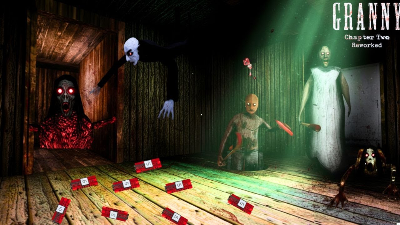 Grandpa Using Dynamite New Update (PC) Granny Game Chapter Two Reworked - Full Gameplay 