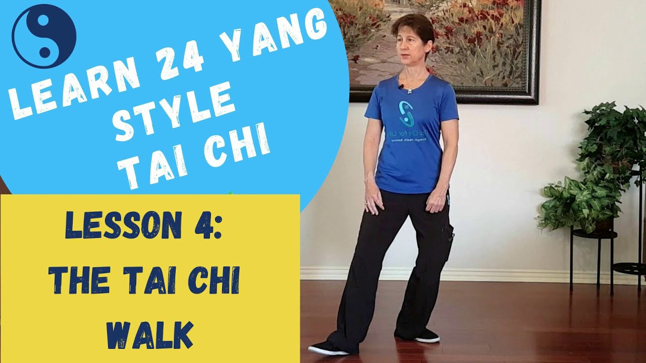 Tai Chi Walking; A Fundamental of 24 Yang Style Tai Chi.  #taichi #yang #24form #taichiwalking