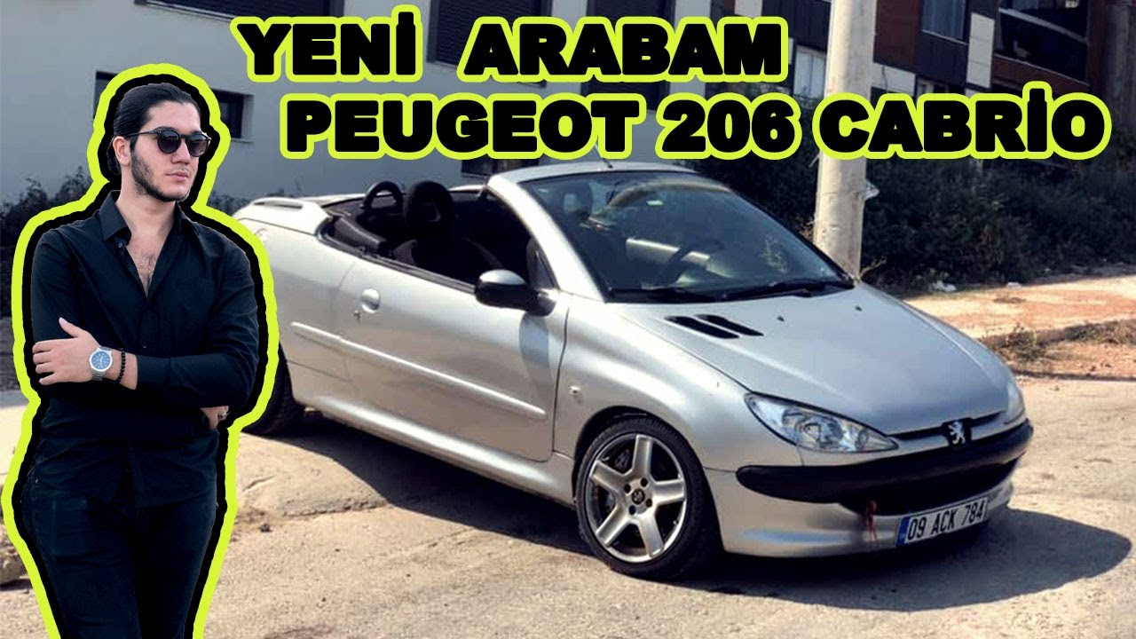 PEUGEOT 206 CC CABRİO | YENİ ARABAM #cabrio #206cc