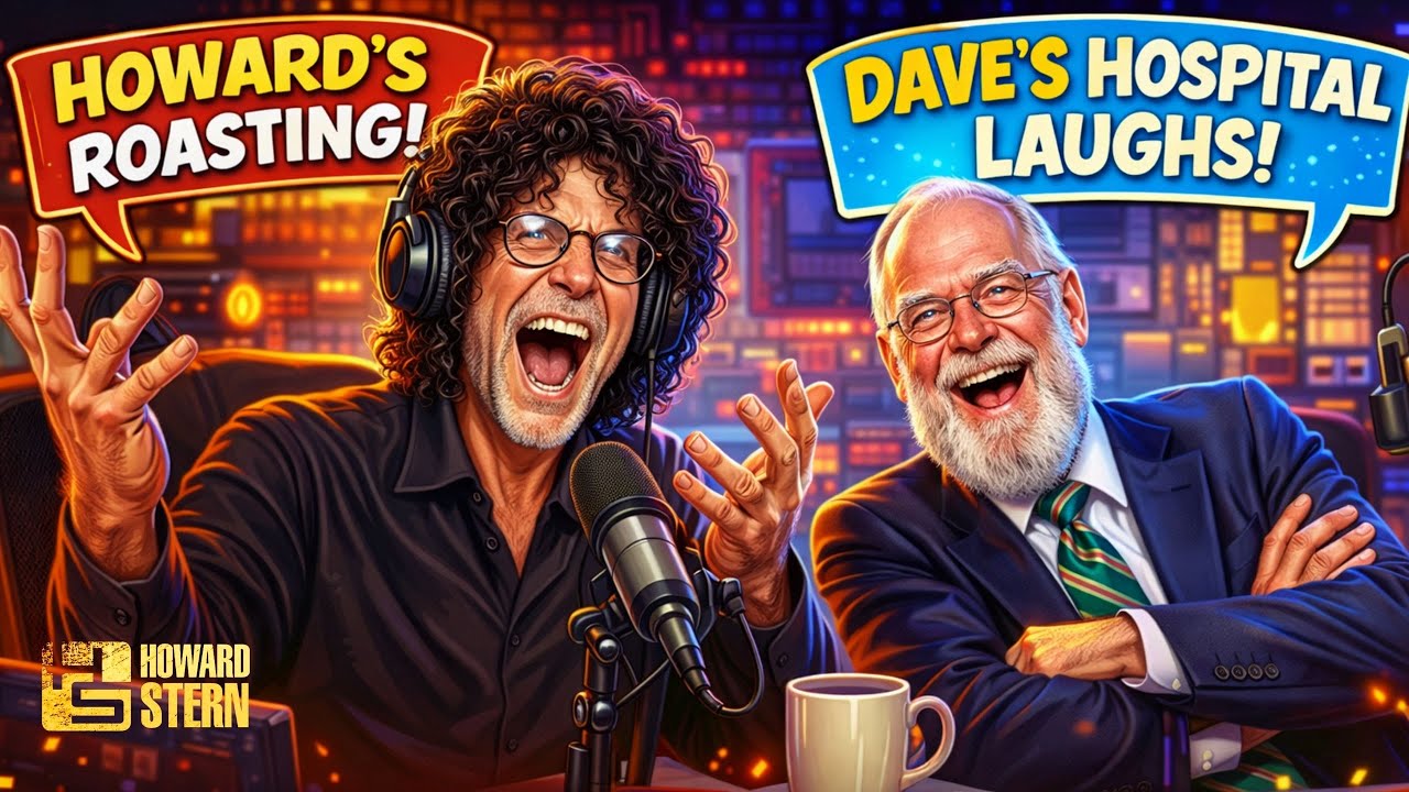 Dave Letterman’s Hilarious Hospital Tales & Howard Stern Roasts | The Howard Stern Show