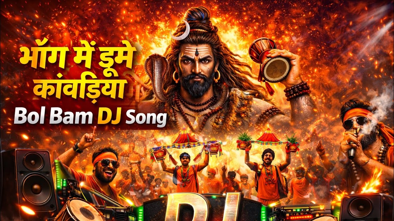 भांग मैं झूमे कावड़िया | Mahakal Dj Mix | DJ Bass Mix | 2026 Bholenath Song | Original Video |Gauram