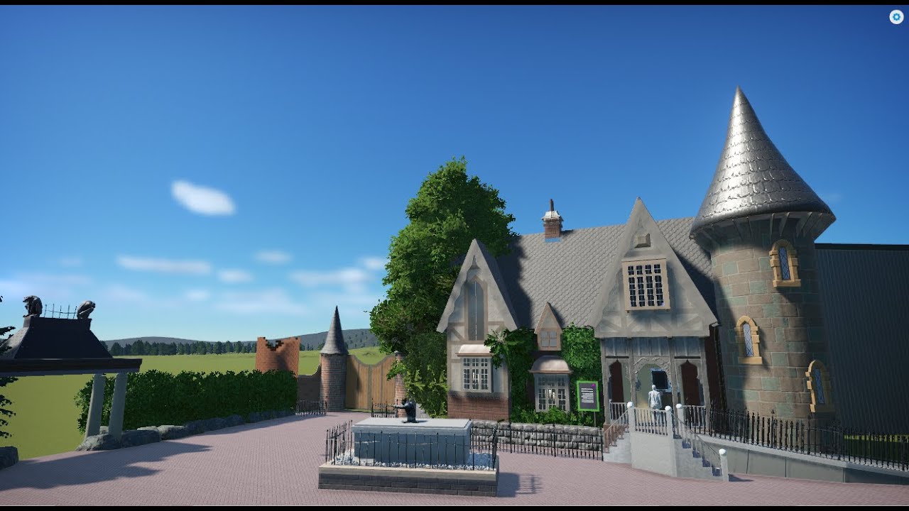 The Curse At Alton Manor Planet Coaster ep1