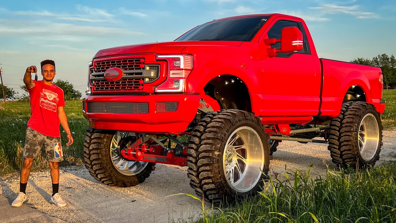 TWIN TURBO Anylevel F250 Shorty on BOGGERS!