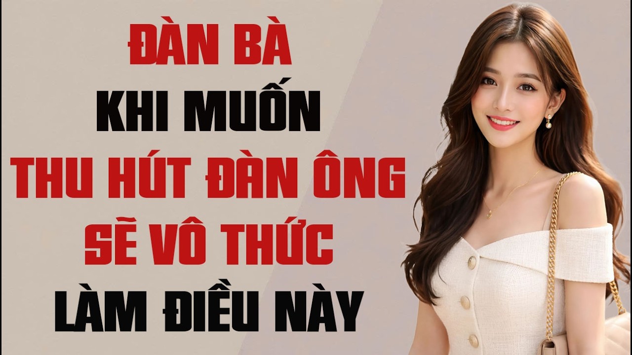 ĐÀN BÀ KHI MUỐN THU HÚT ĐÀN ÔNG SẼ VÔ THỨC LÀM ĐIỀU NÀY