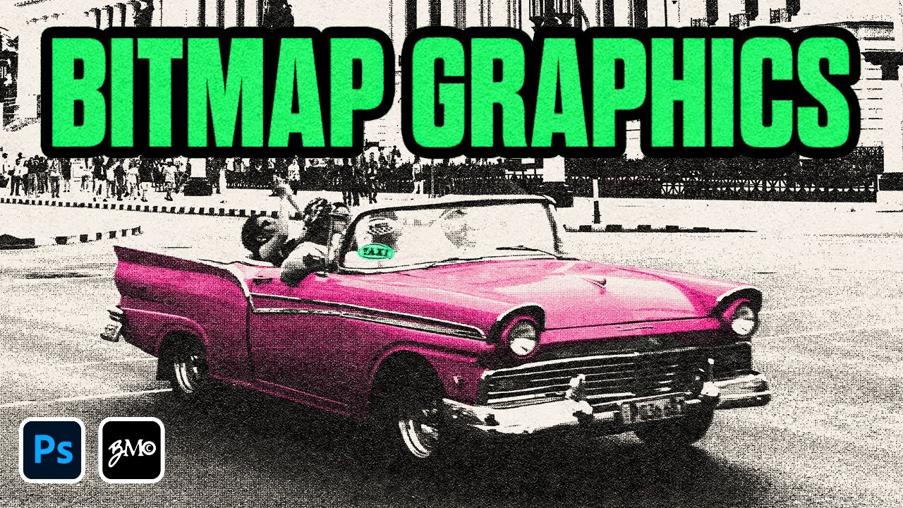 Bitmap Graphics in Adobe Photoshop [Blkmarket Inklab]