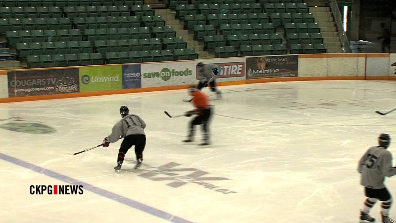 Cariboo Cougars Selecting Players In Camp
