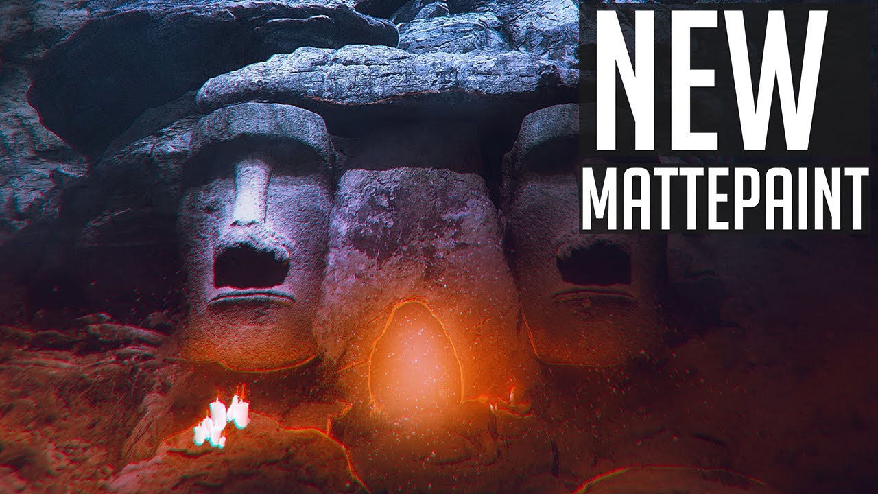 Inside the stone (mattepainting by Andrew Matskevich) CC