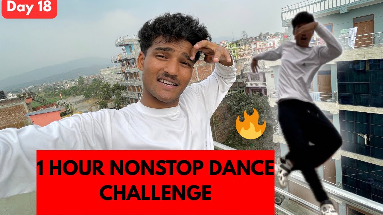 1 Ghanta Nonstop Dance 🤯 100 Days Challenge Day 18|