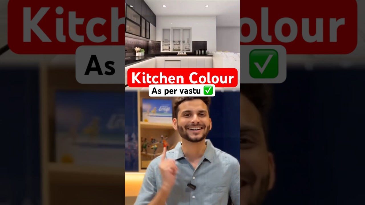 Kitchen Colors: Vastu-Approved Choices for a Harmonious Home #interiordesign #houmeindia