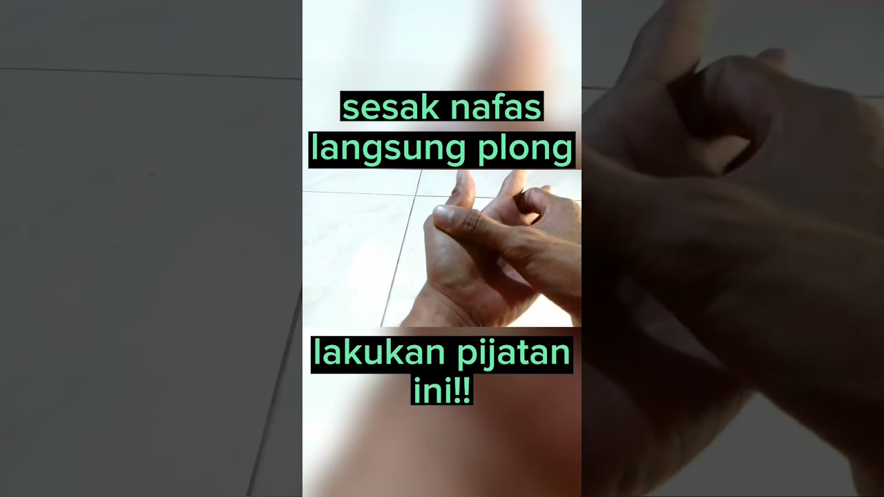 cara menyembuhkan sesak nafas #sesaknafas #asma #shorts #pijatsesak