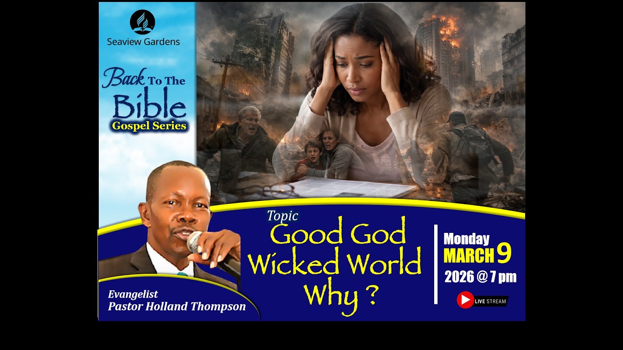 Seaview Gardens Back to the Bible Gospel Series March 9 2026