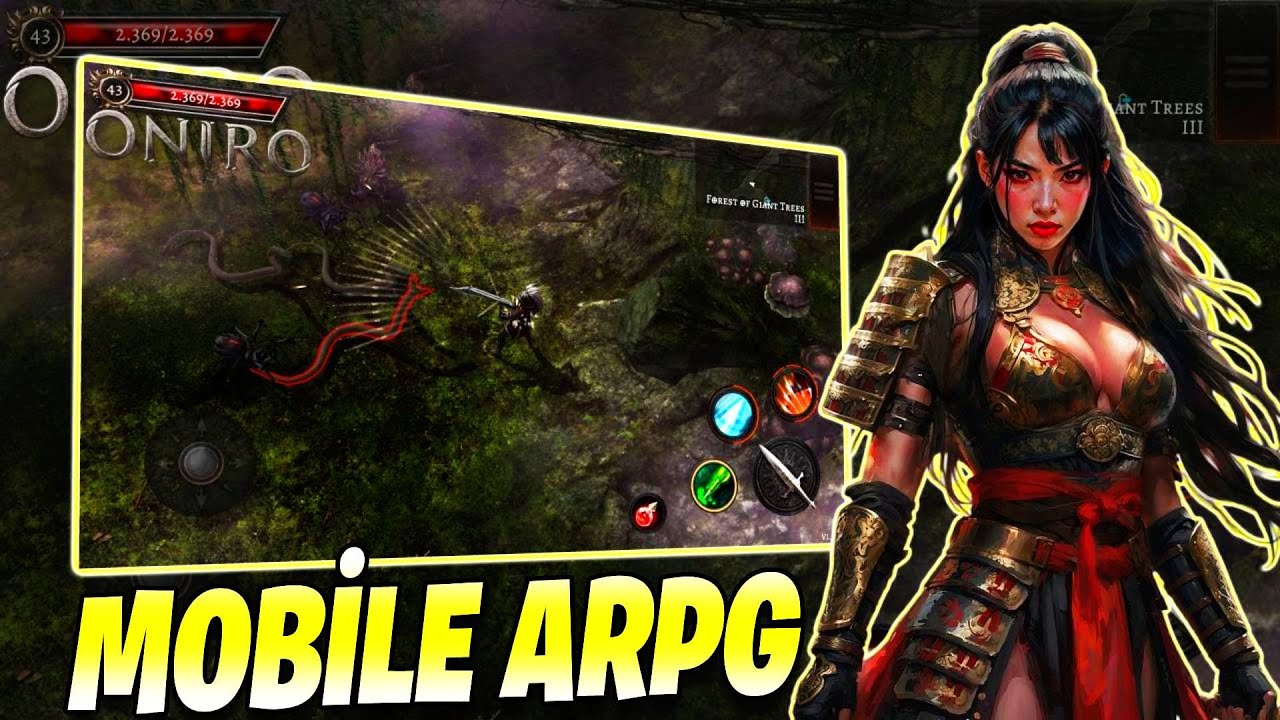 Yeni ARPG Efsanesi! 🔥 Oniro Mobile İlk Bakış & T&uuml;rk&ccedil;e Gameplay