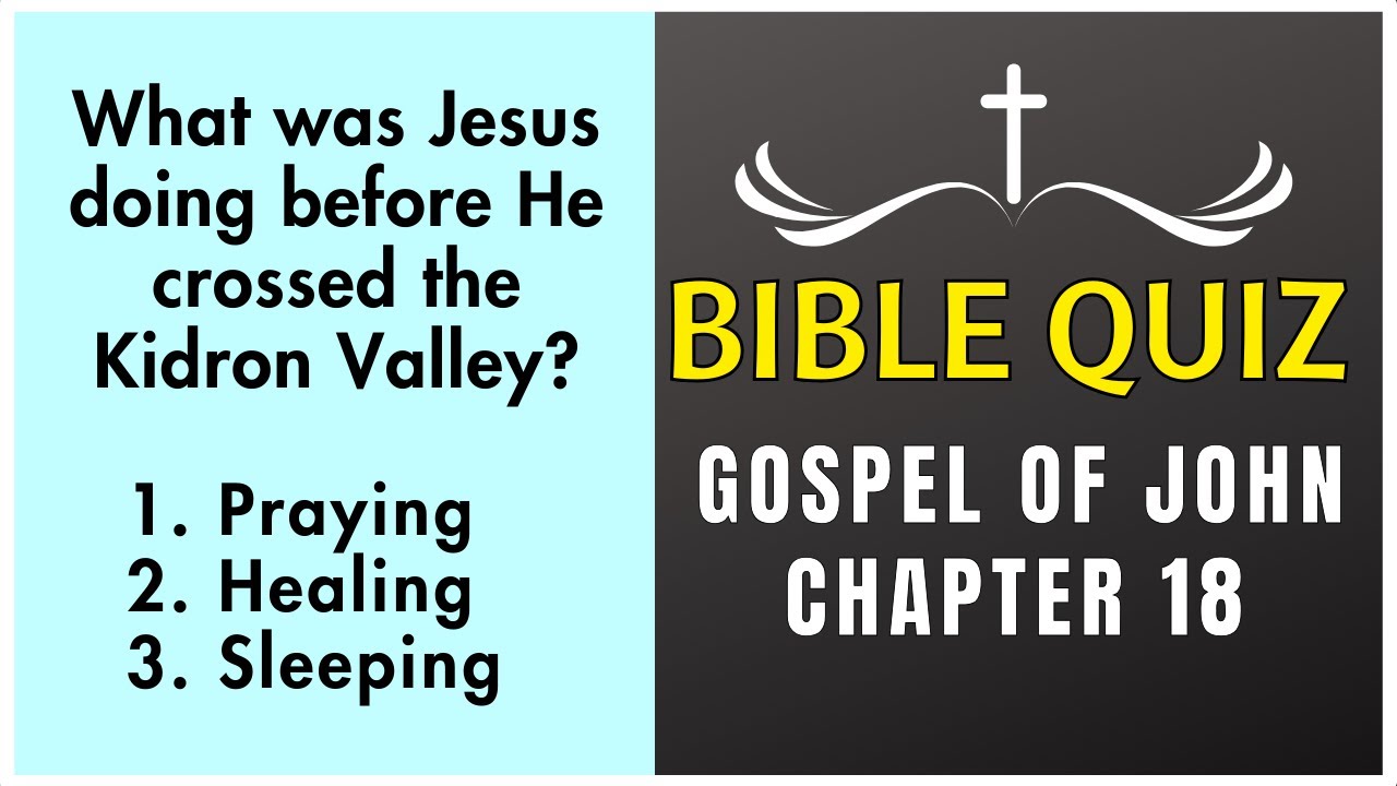 Bible Quiz John 18 #bible #jesus #god #trivia #religion #quiz #faith #religion