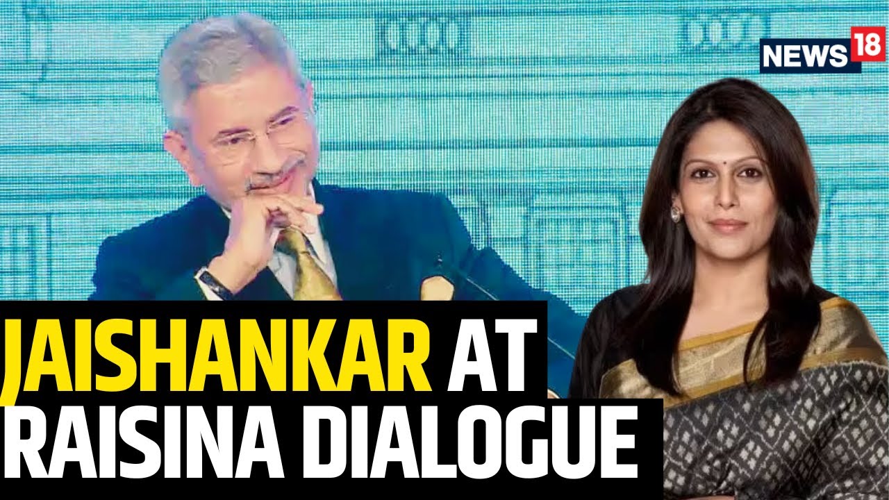 EAM S Jaishankar LIVE | S Jaishankar Speaks At Raisina Dialogue 2024 LIVE | Raisina Dialogue 2024