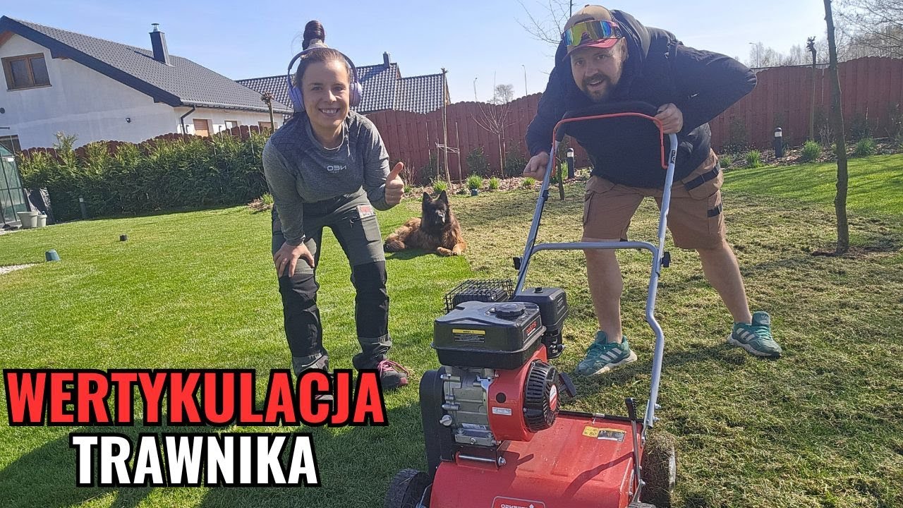 Wertykulacja trawnika. Zrób to koniecznie na wiosnę !