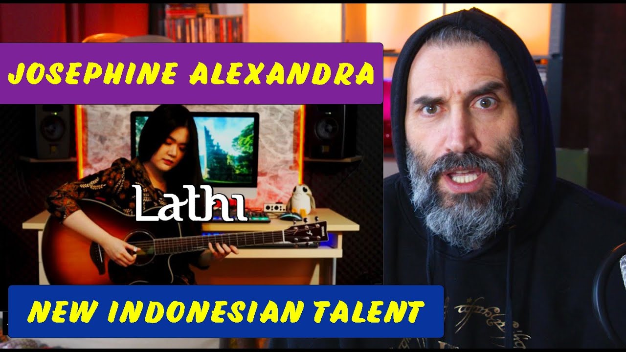 (Weird Genius ft. Sara Fajira) Lathi - Fingerstyle  Cover - Josephine Alexandra first time reaction