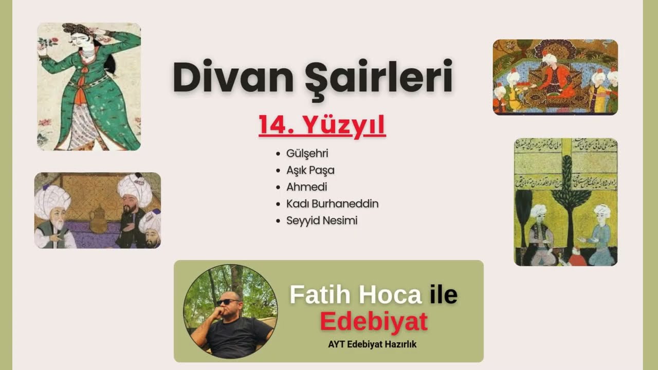 Divan Şiiri Sanatçıları 14. Yüzyıl