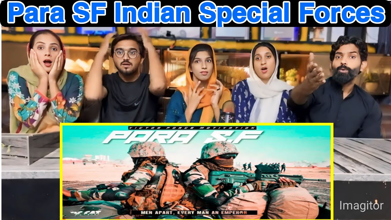 Reaction On Para SF - Indian Special Forces - Para Commandos In Action (Military Motivational)