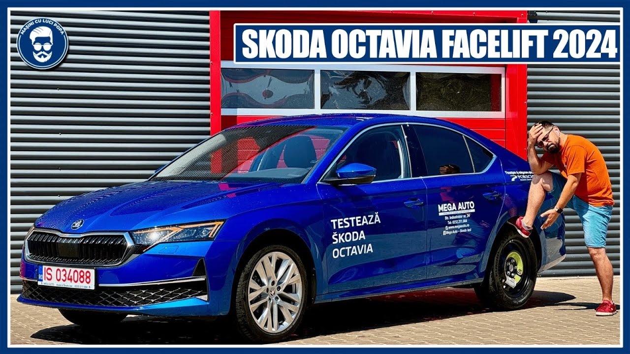 De la 20.500 EURO! Noua SKODA OCTAVIA 2024 FACELIFT se bate cu MAȘINI MULT MAI SCUMPE și le UMILEȘTE